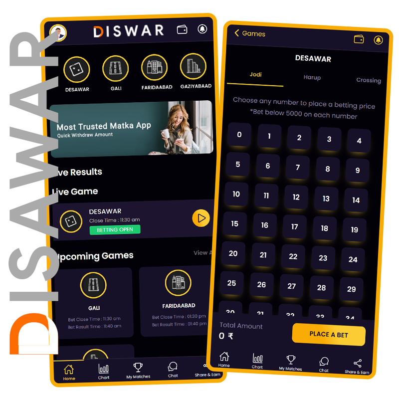 disawar app development, satta app development