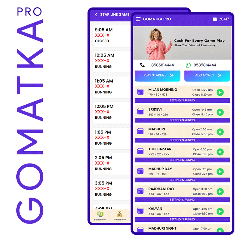 gomatka pro, matka app development, matka app developer jaipur