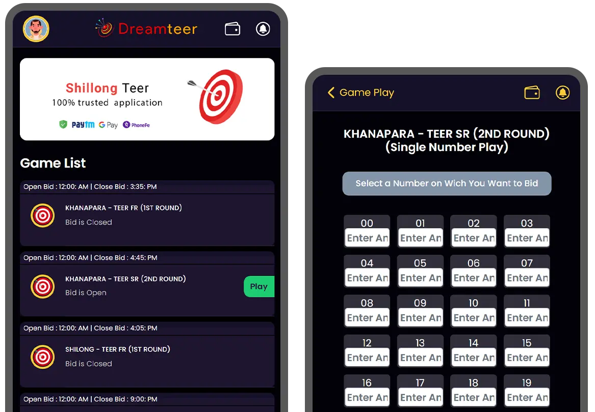 shillong teer app developer, 